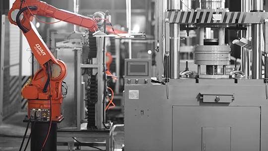 鍋具沖壓上下料