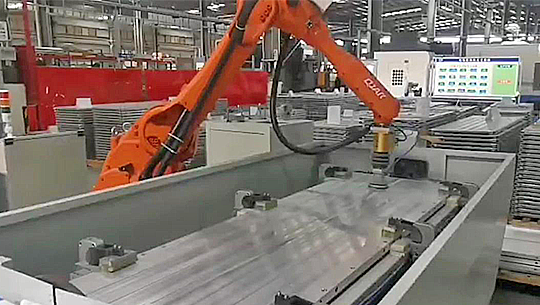 新能源電池底板去毛刺